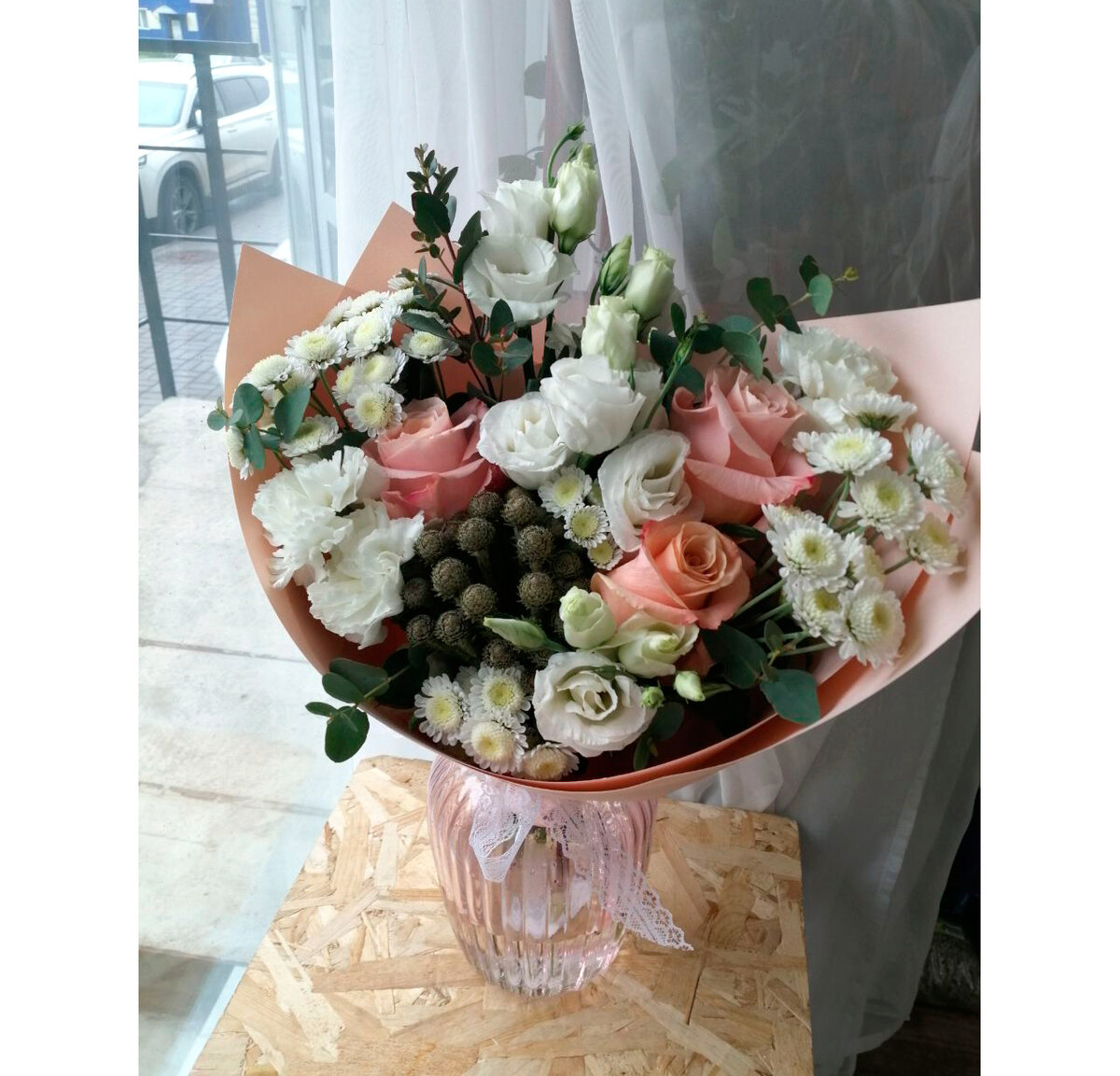 Букет от цветочной студии «Четыре сезона» г.Киров