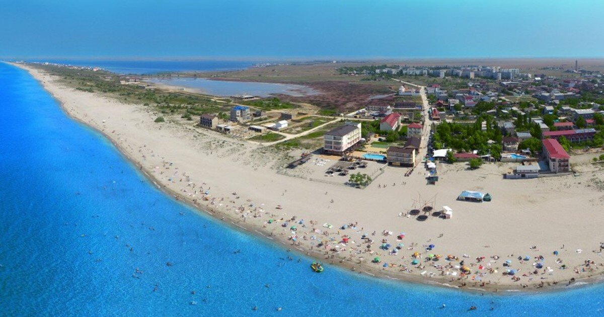Село Поповка Крым пляж