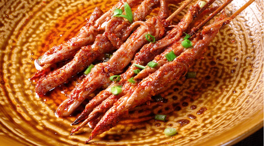 Утиные язычки во фритюре