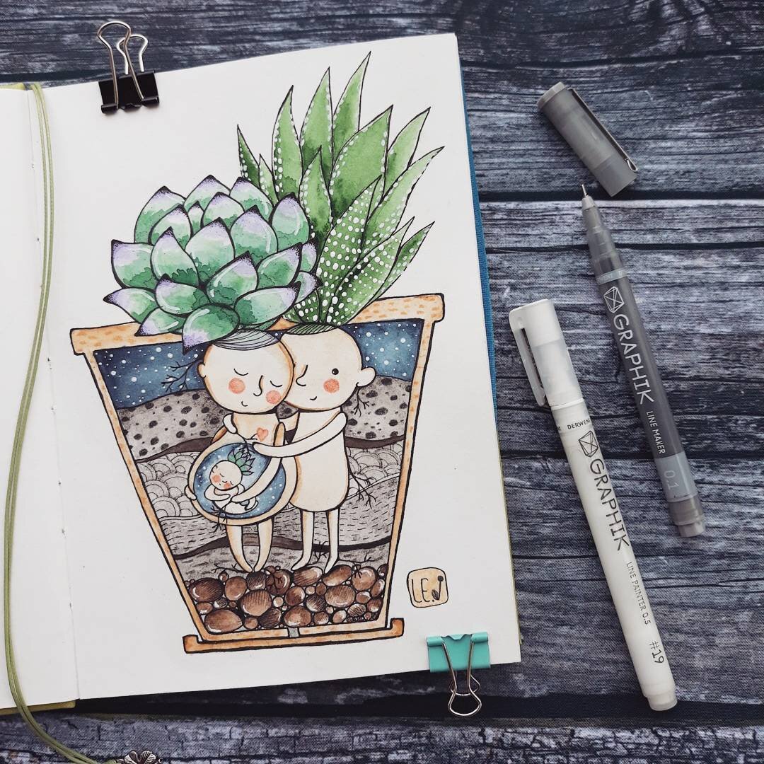 автор иллюстрации и фото Катя Литвинова (Instagram @le.vishnya)