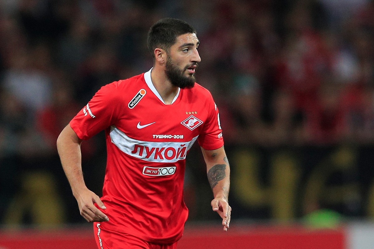 Самуэль Жиго. Фото официального сайта ФК Спартак Москва.