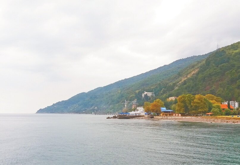 Такой вид сразу стирает все дорожные неудобства.