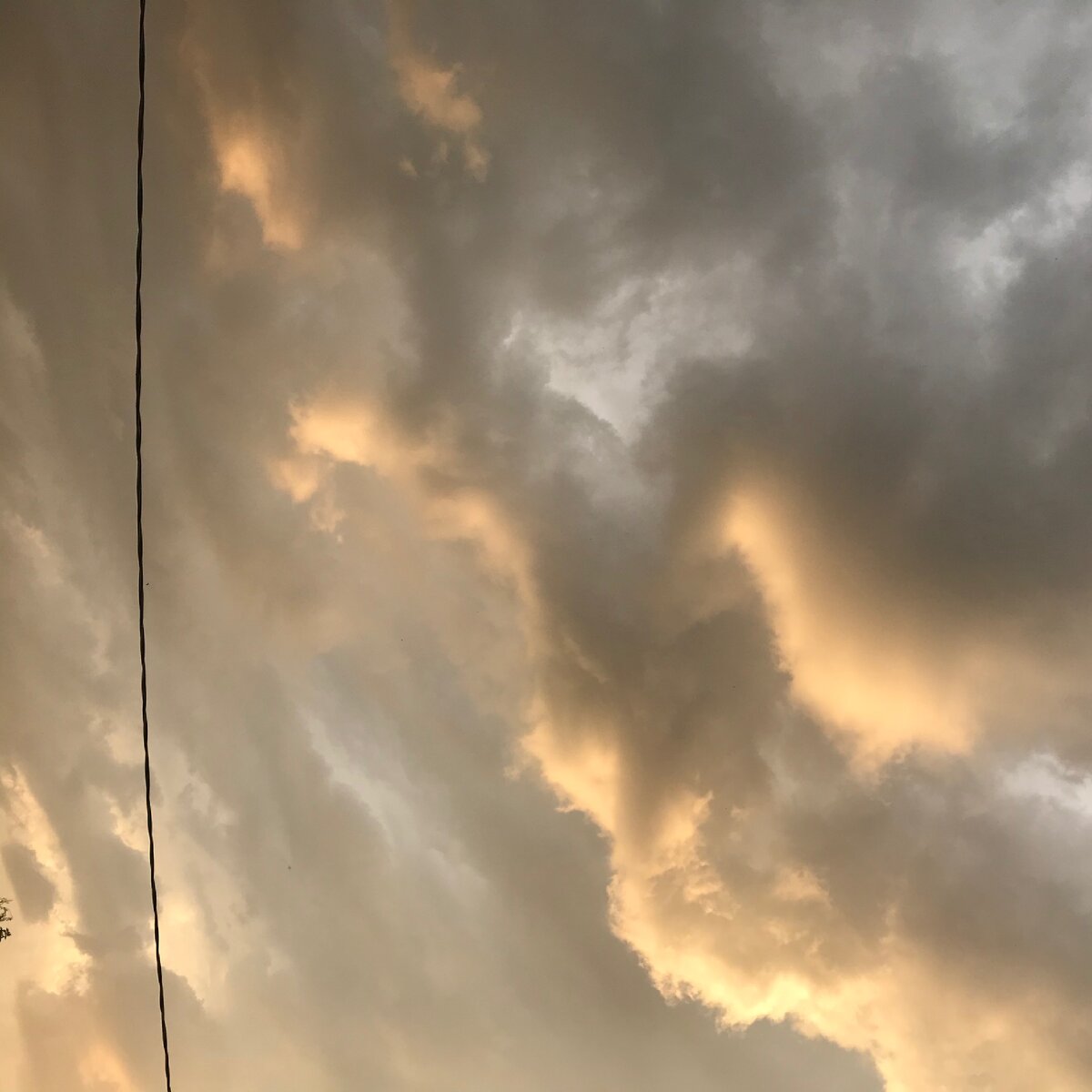 Погода после сильного дождя .Захватывает дух.