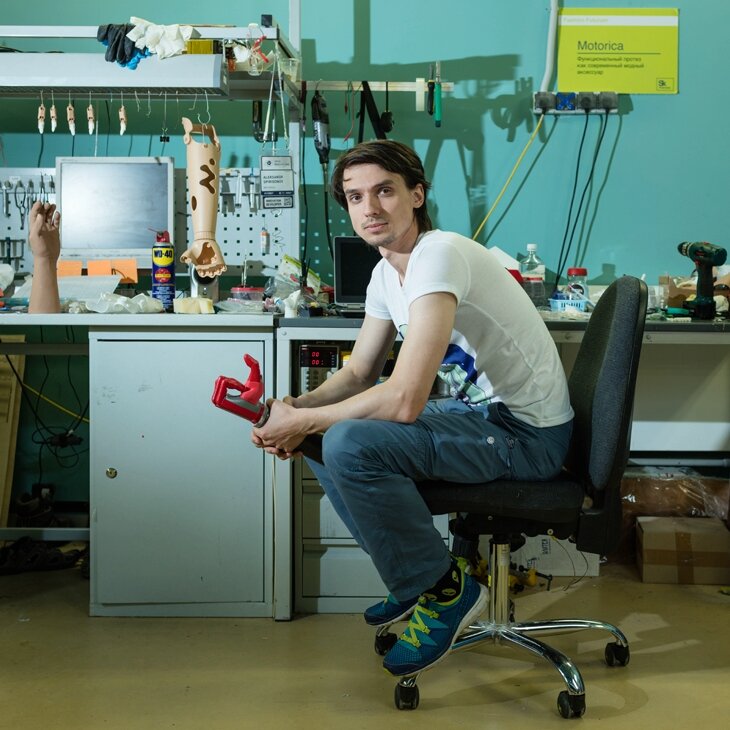 Илья Чех. Один из учредителей компании "Моторика"