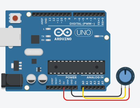 Tinkercad circuit