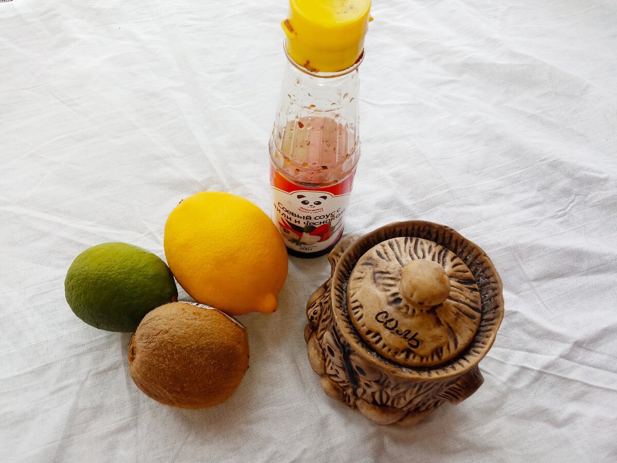 Фото основных ингредиентов для приготовления маринада