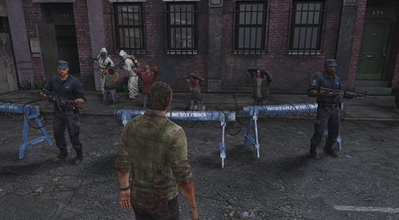 Кадр из игры "The Last of Us". 