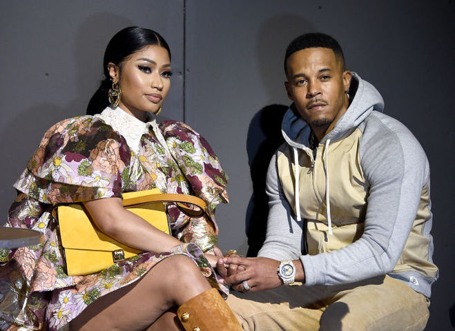 Ники Минаж с мужем