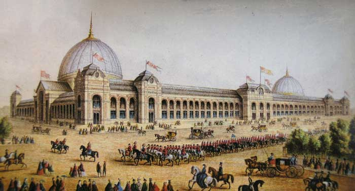 Панорама Всемирной выставки 1862 года в Лондоне