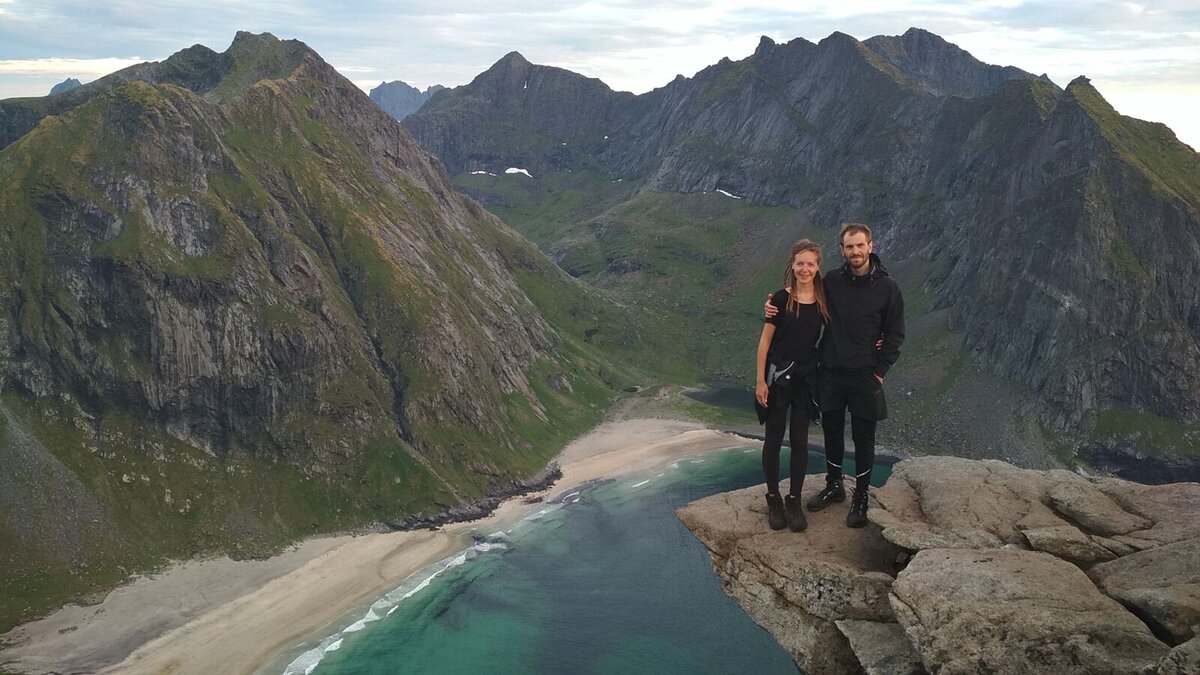 Женя и Аня в Норвегии. Фото из архива героев