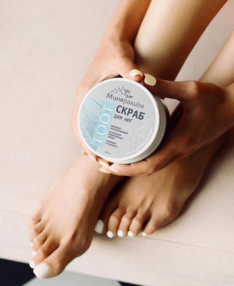 скраб для ног