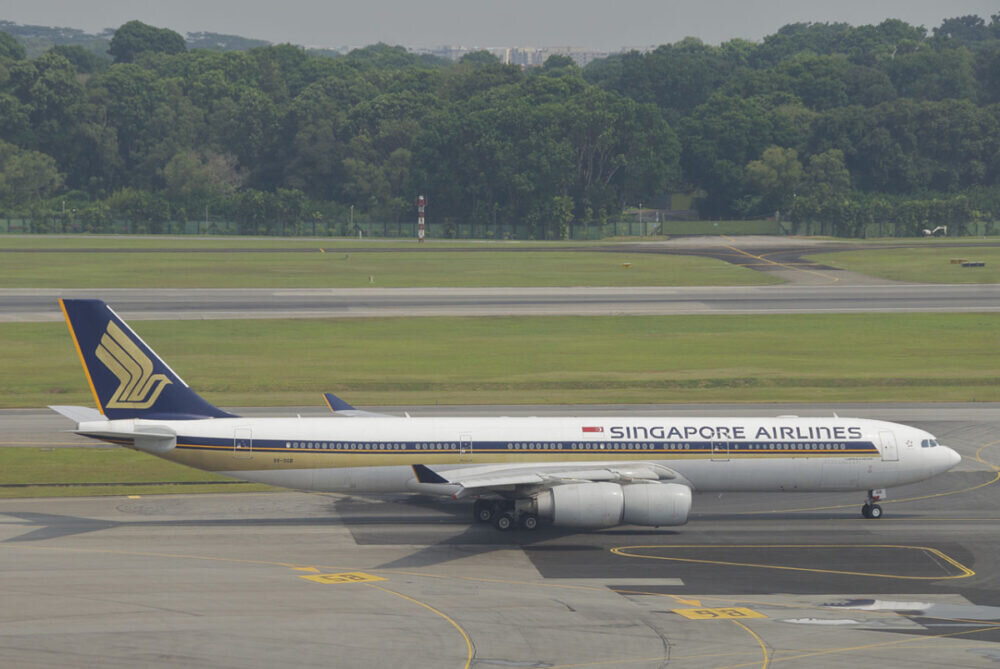 Singapore Airlines широко использовала A340 для своих дальних перелетов. Фото: Aero Icarus/Wikimedia