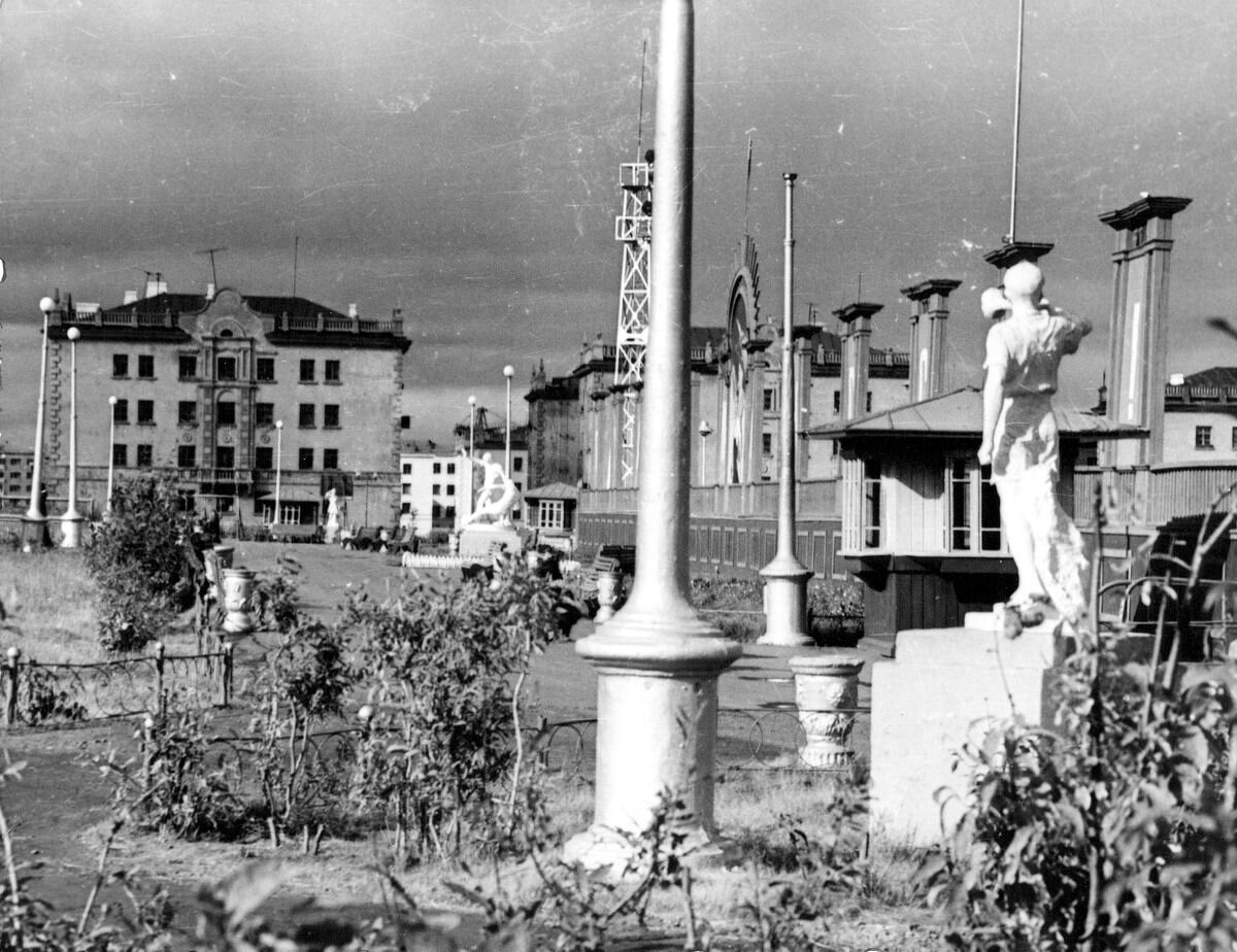 Норильск, фотография из музейного фонда. 