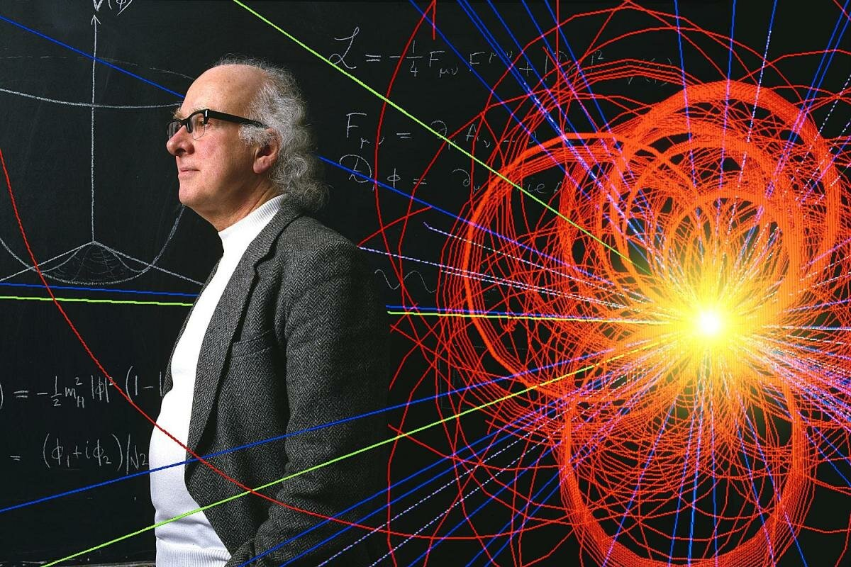 Физическая теория ученые. Бозон Хиггса частица Бога. Адронный коллайдер Бозон Хиггса. Бозон Хиггса на большом адронном коллайдере. Питер Хиггс Бозон.