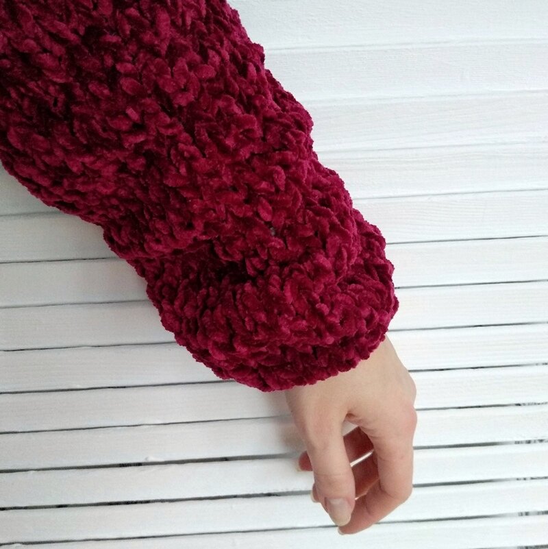 Буфик рукава на моей руке