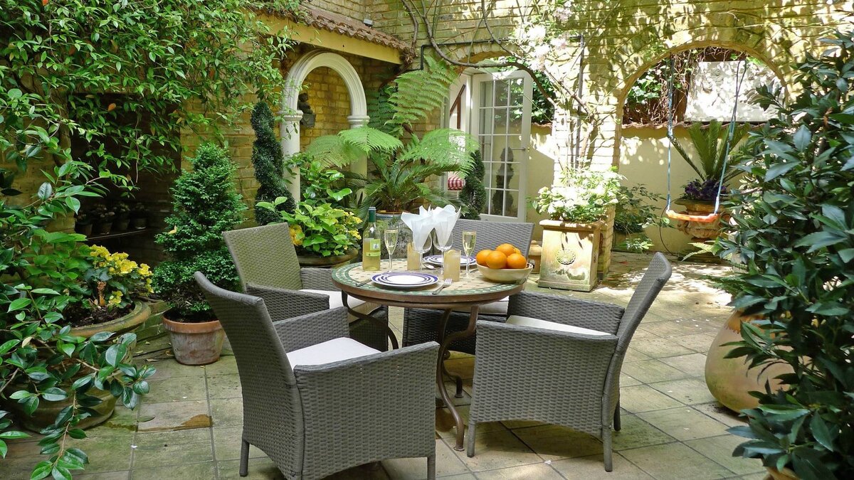 Такие популярные патио: дизайн внутренних двориков. Фото: Яндекс картинки