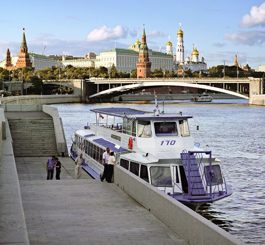 Новые речные трамвайчики в москве фото