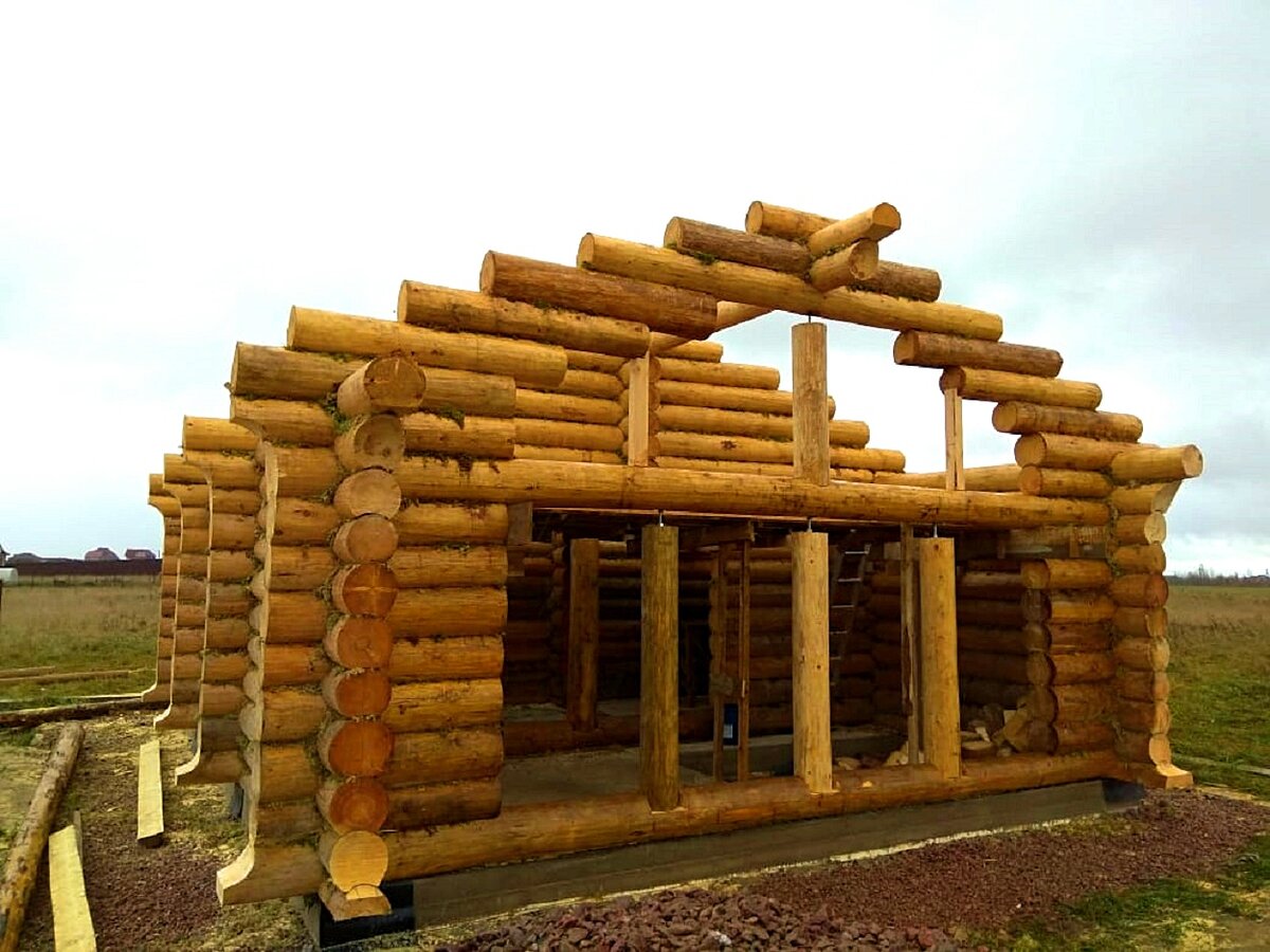 Сруб из бревна. Купить сруб