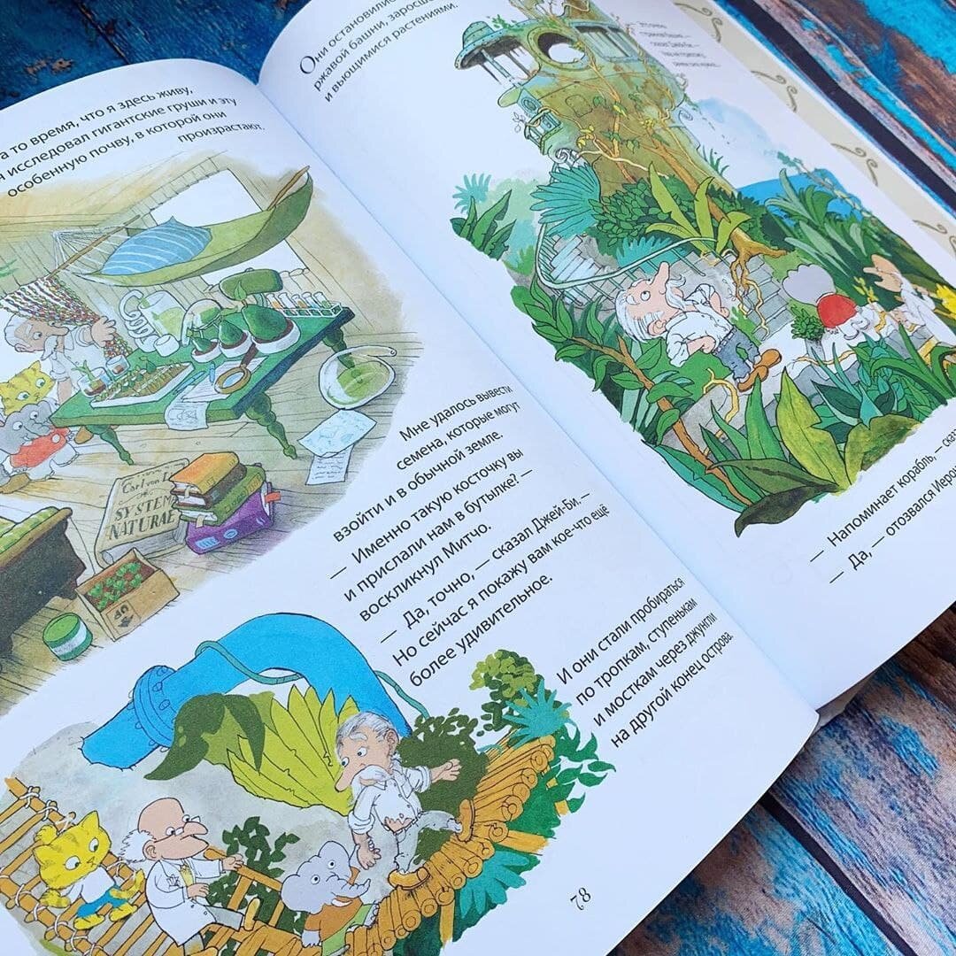 Книги невероятные истории. Детская книга про остров.