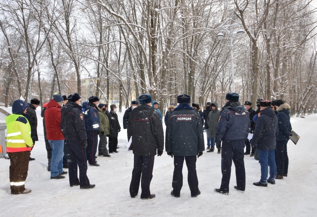 В Твери людей без СИЗ не пустях к крещенской иордани