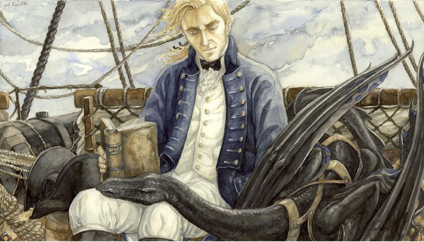 Иллюстрация Anke Eissmann (http://www.anke.edoras-art.de/anke_temeraire.htm)