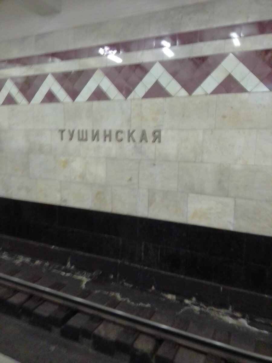 Станция Московского метро «Тушинская».