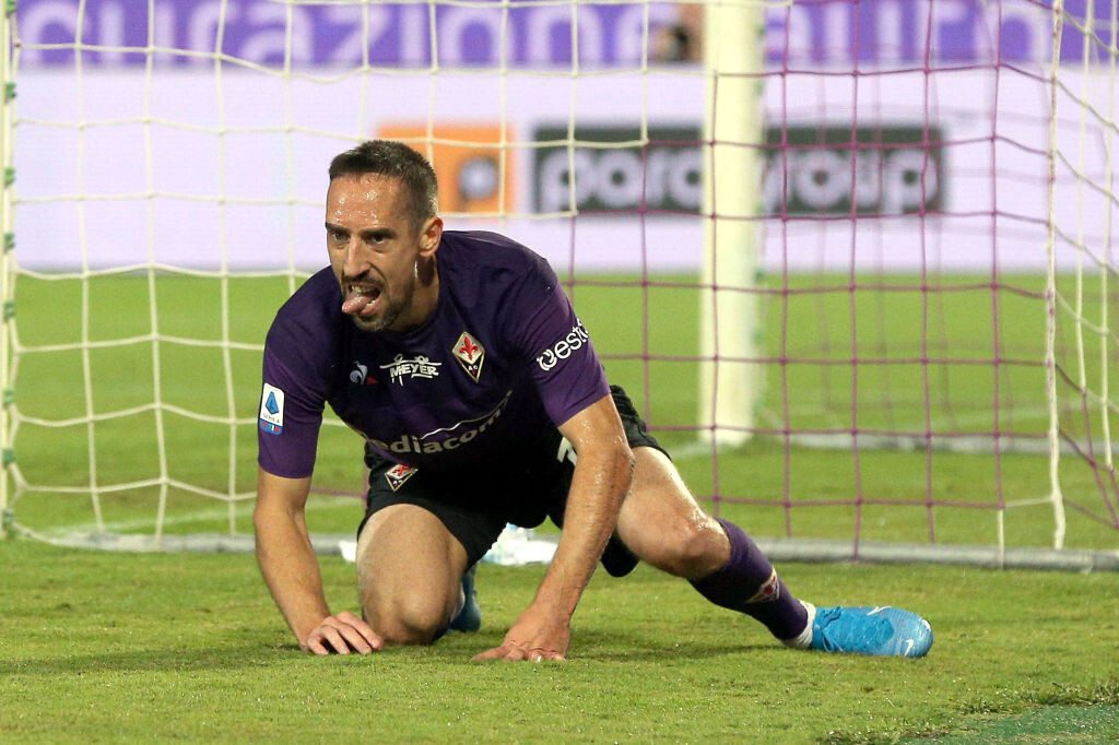 Французский футболист Франк Рибери