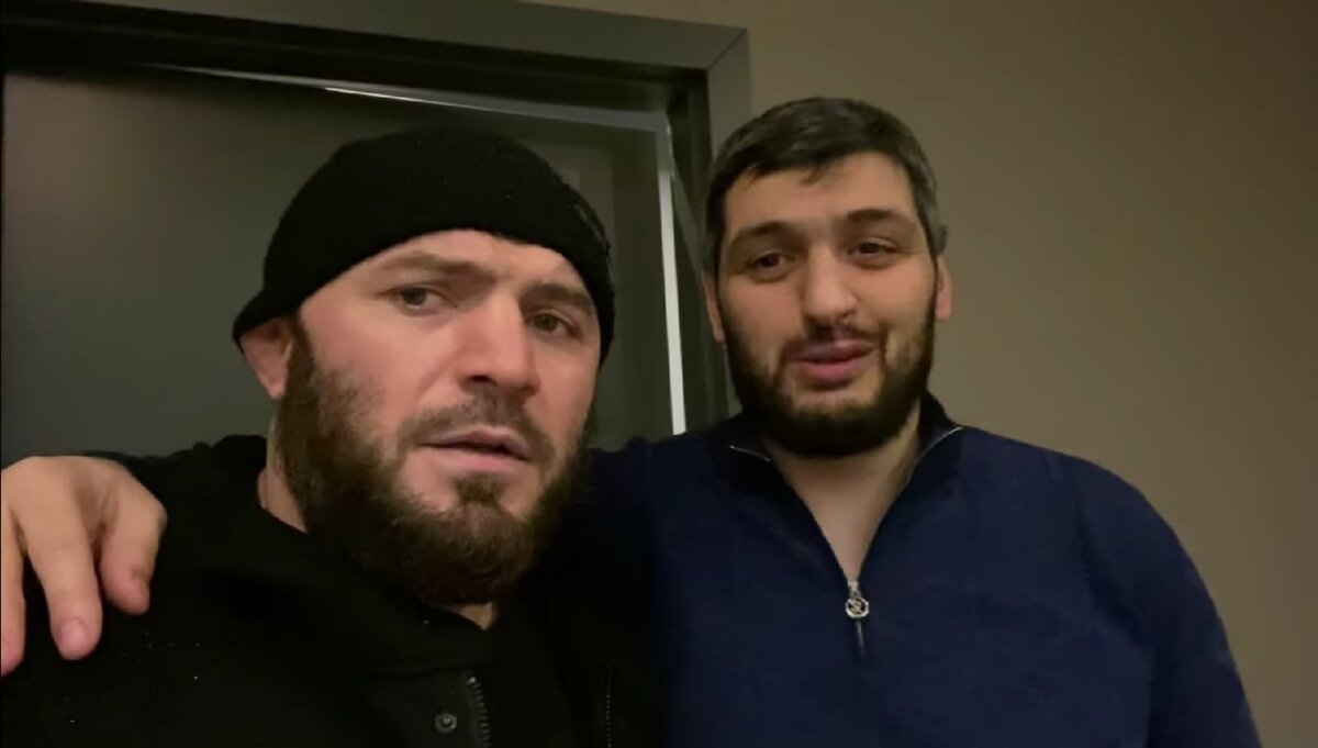 Магомед Исмаилов с Амиром Мурадовым