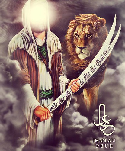 Достопочтенный Али в битве у Рва