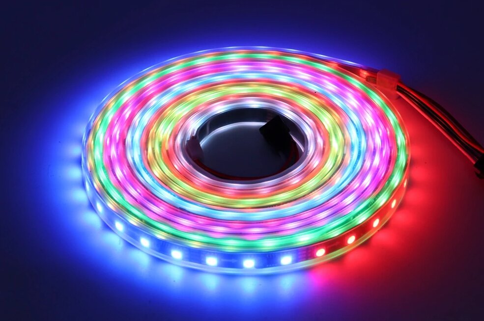 Светодиодная лента - отличное решение для украшения интерьера