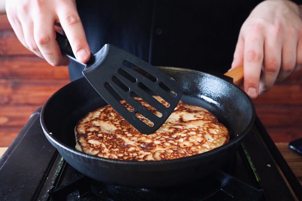 True Russian bliny were made from a Buckwheat Millet Pea