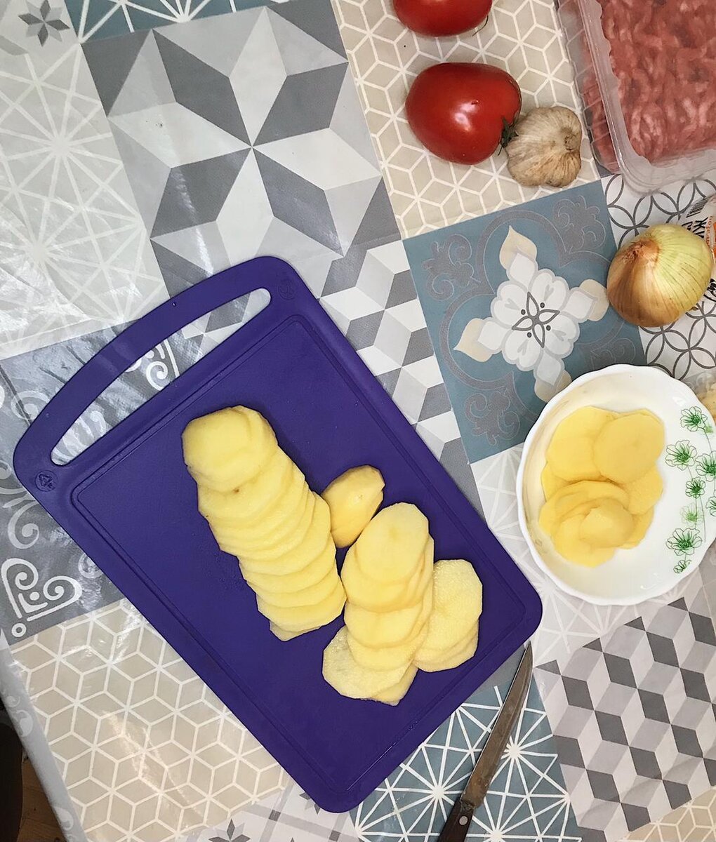 Ломтики картофеля