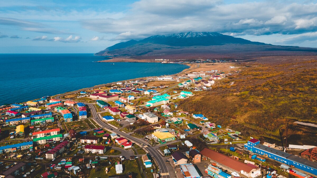 Курильские острова города