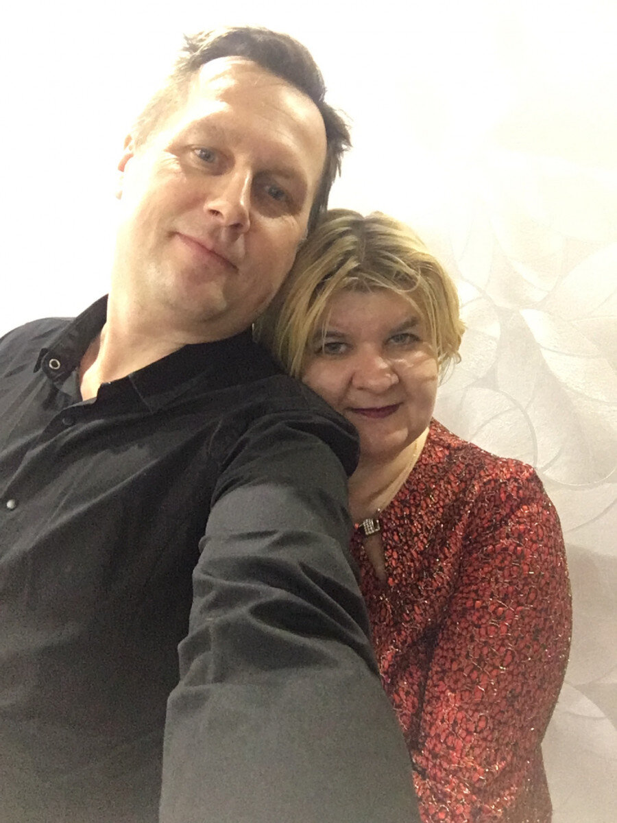 Я и мой муж Сергей. 3 февраля 2021 года.
