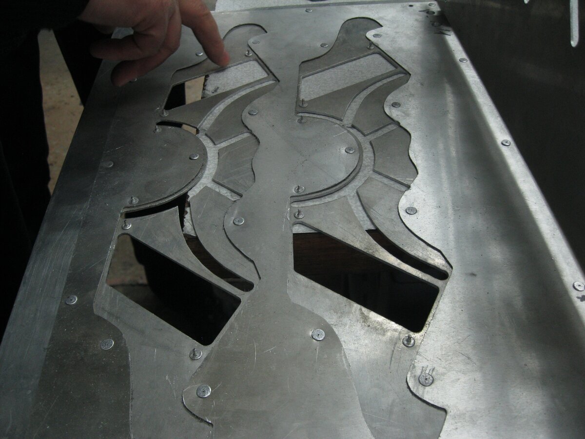 Здесь видно многослойный пирог