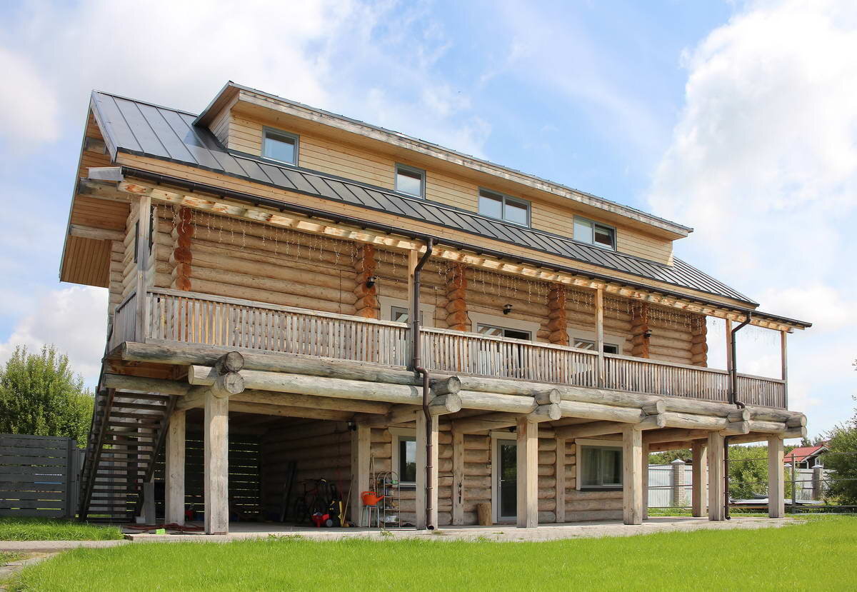 Дом-терем от Поле-Дизайн. Фото: Николай Калошин