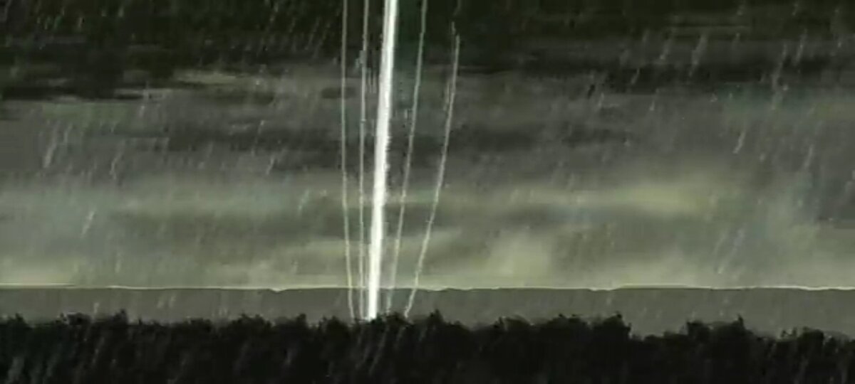 Таинственные лучи.