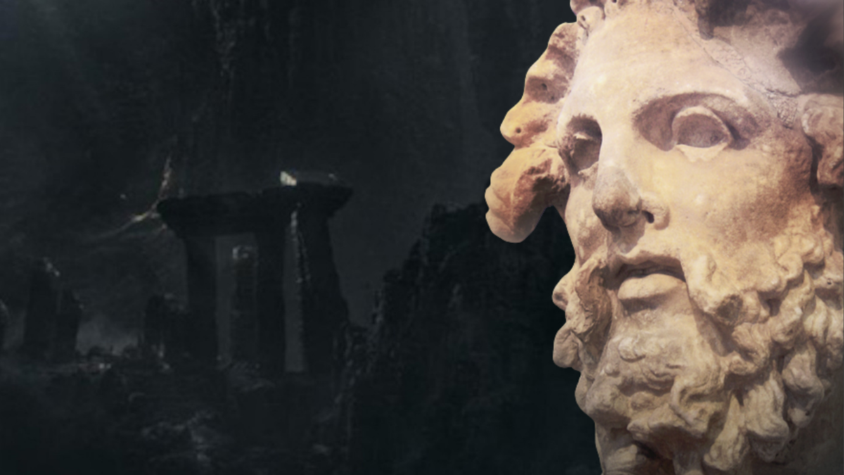 Голова титана (Национальный археологический музей в Афинах)