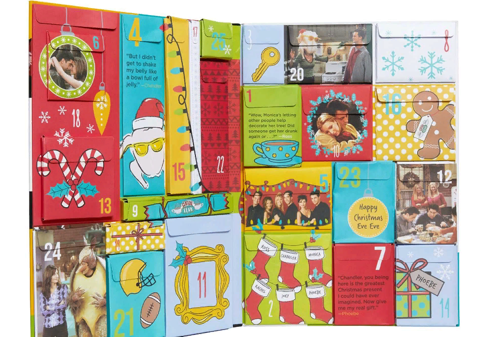 Листайте вправо (Это содержимое англоязычного календаря, российский скорее всего такой же)