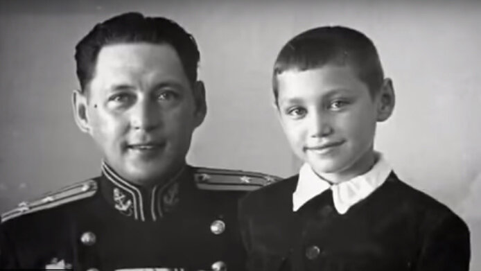 Владимир Коренев с отцом
