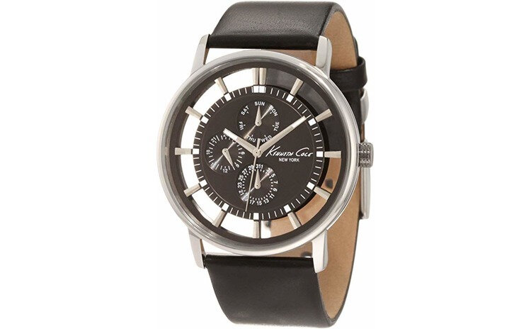 Знаменитая американская марка KENNETH COLE представила один из вариантов классических мужских скелетонов-часиков, изготовленные из стали высшей пробы. Источник фото - сайт:https://clck.ru/ak6vq