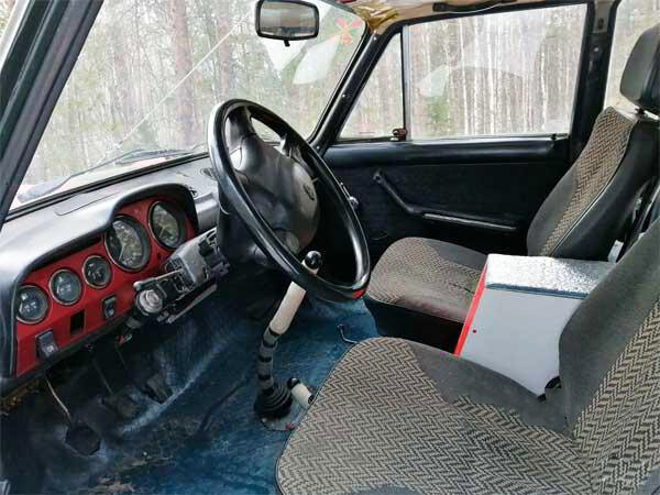 Салон по всей видимости от ВАЗ