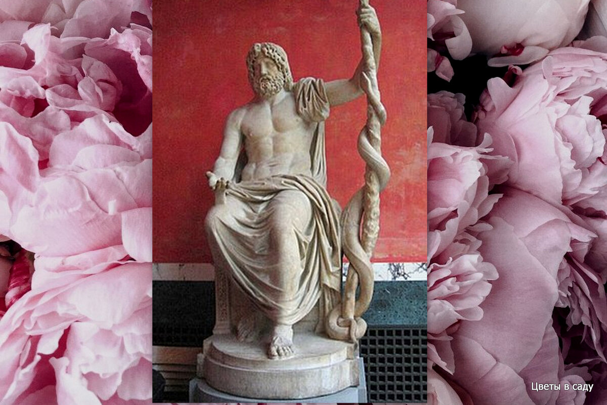 Древнегреческий бог врачебного искусства Асклепий - учитель Пеана