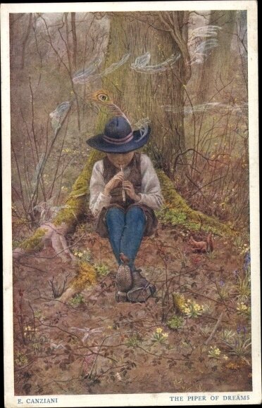 Автор - Эстелла Канциани, "Дудочник грёз".