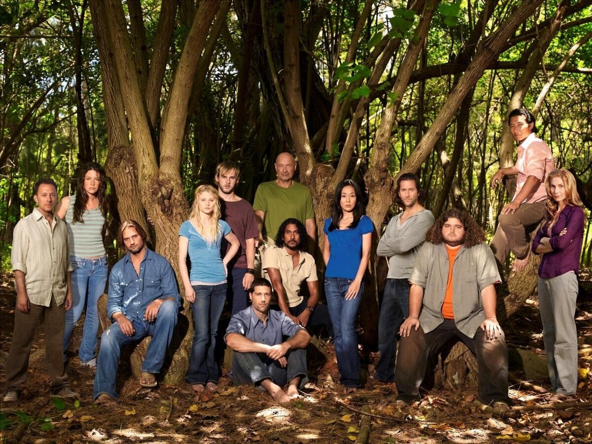 Кадр из сериал: «Остаться в живых» (Lost с англ. — «Пропавшие / Потерянные»).