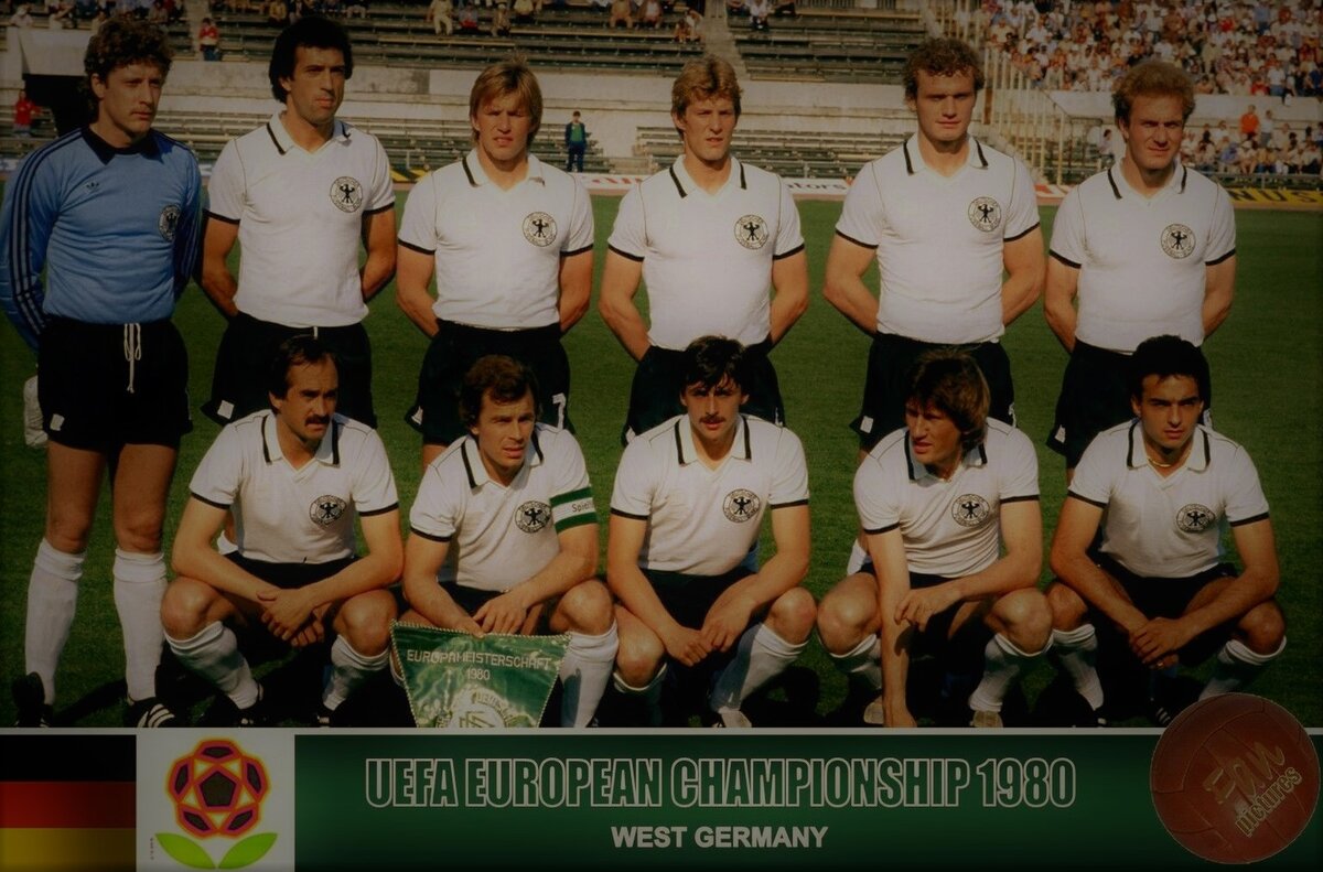 Сборная ФРГ - Чемпионы Европы 1980 года