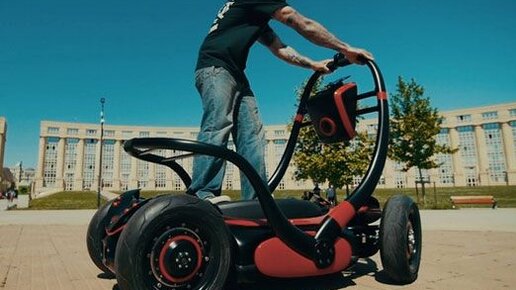 Летающий матрас и ноутбук на колёсиках: 5 необычных транспортных средств