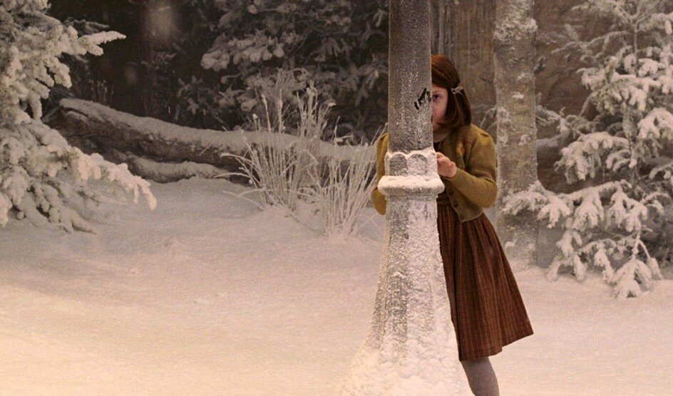 Кадр из фильма «Хроники Нарнии: Лев, колдунья и волшебный шкаф»