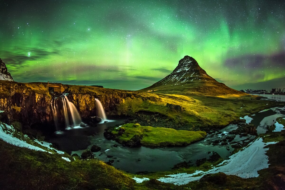 Киркьюфетль (Kirkjufell), Исландия