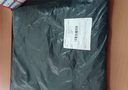 Пришла вот такая посылка с ковриками